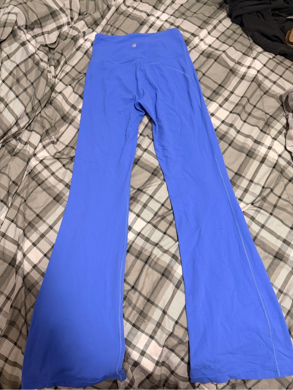 lululemon athletica cobalt blue flared yoga pants
